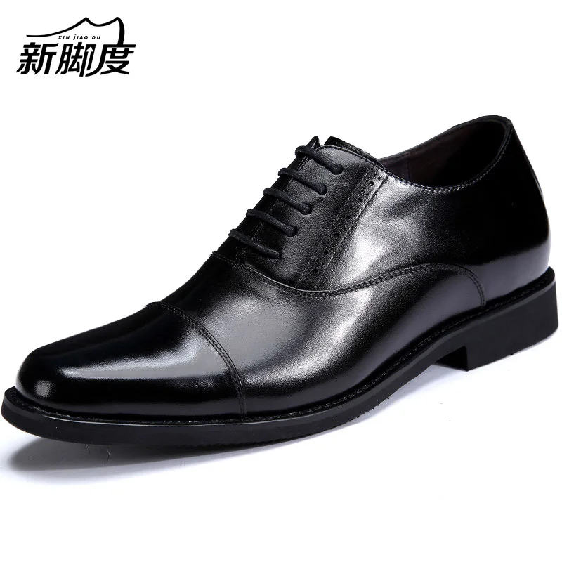 Мужские туфли оксфорды из кожи увеличивающие рост 6 см|shoes shoes|shoes tallershoes color |