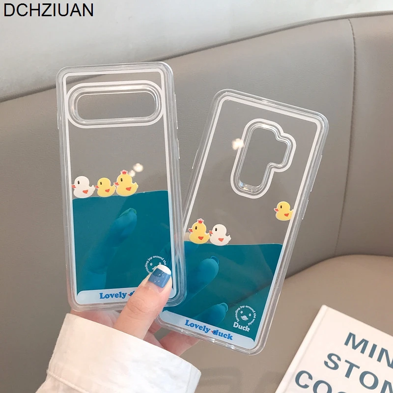 DCHZIUAN чехол для телефона samsung Galaxy S10 Plus S10E S8 S9 Plus милый мягкий силиконовый прозрачный чехол