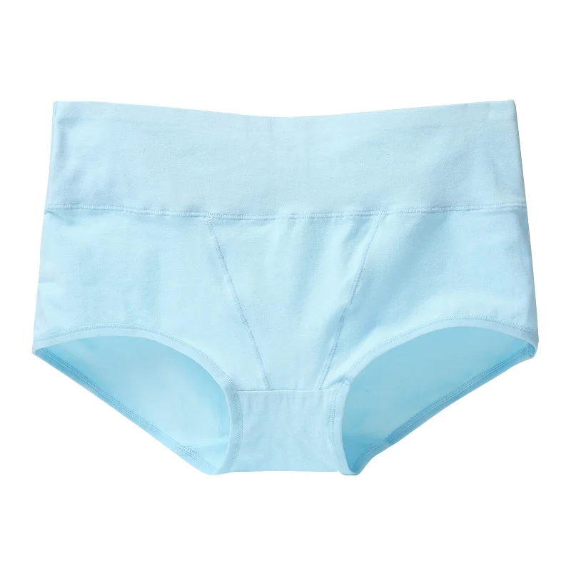 Трусы женские хлопковые бесшовные пикантное нижнее белье со средней посадкой