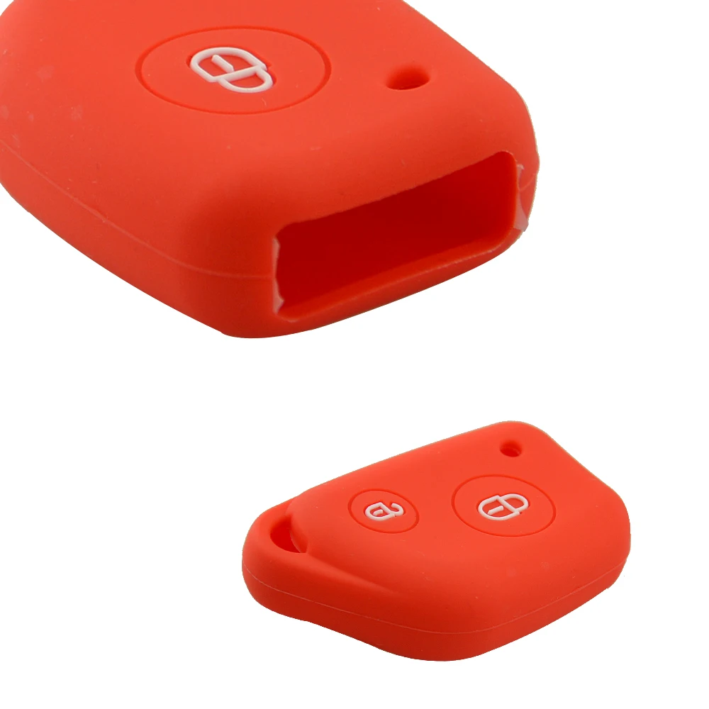 OkeyTech 2 кнопки силиконовый чехол для автомобильного ключа Peugeot 106 205 206 306 405 406 Citroen C2