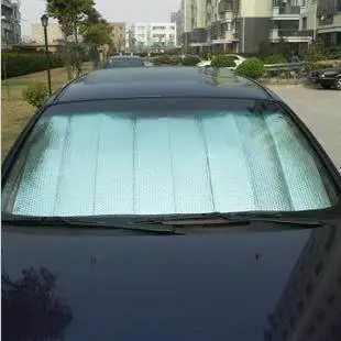 

Summer aluminum foil car sun-shading stoopable sun block silver sunscreen sun-shading board car supplies