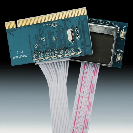 Компьютерная Тестовая карта PCI LCD диагностическая для настольной материнской