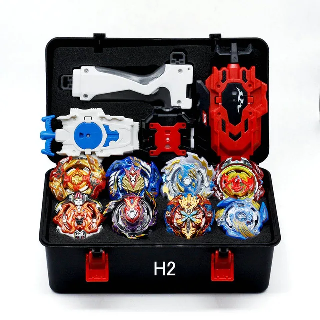 H2 Toupie Beyblade Arena Металл Fusion Avec Lanceur Bayblade Bleyblade Burst с пусковым устройством дети Bey Blade лезвия игрушки для детей - Цвет: H2