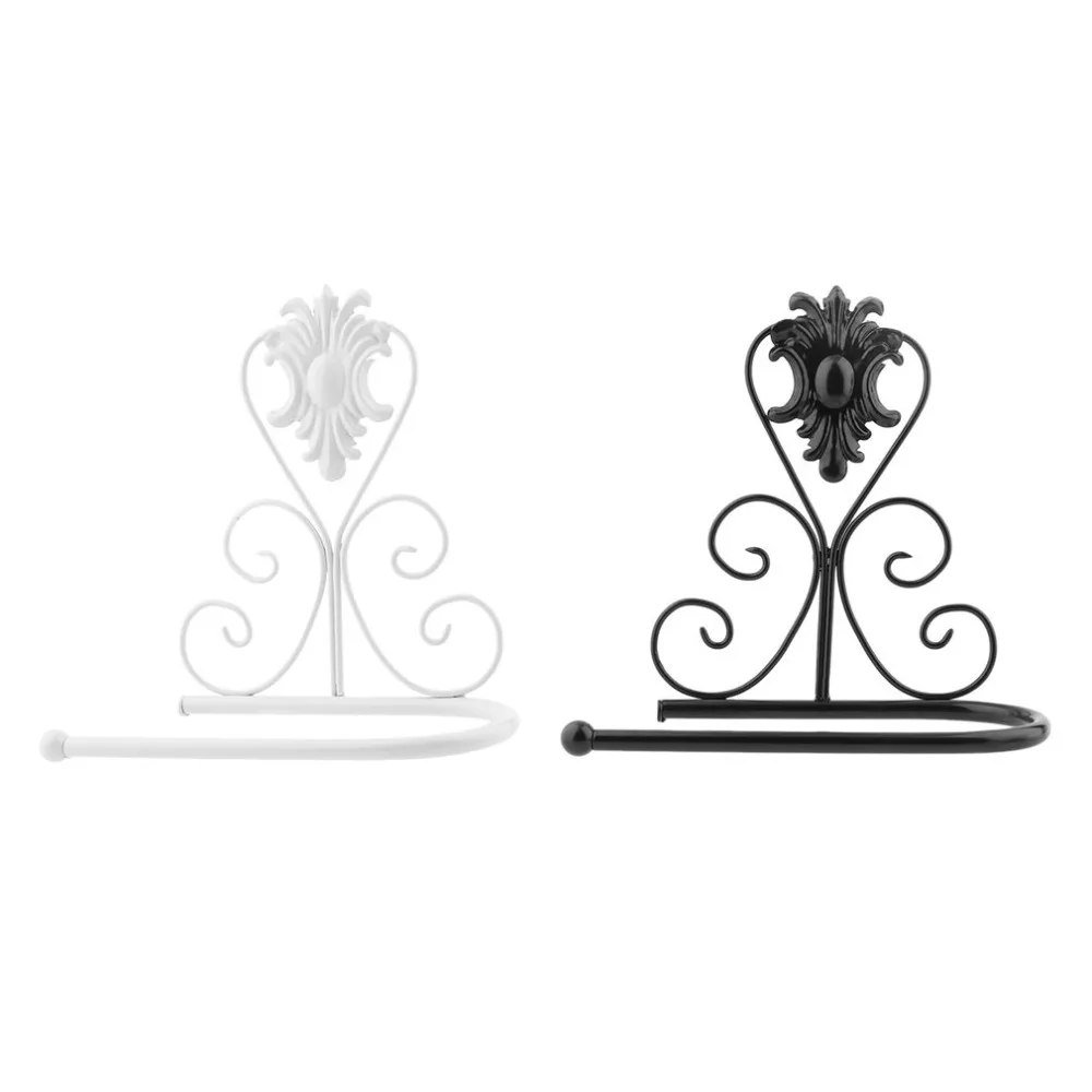 1 шт. винтажный Туалет кухонный бумажный рулон держатель Железная Ткань