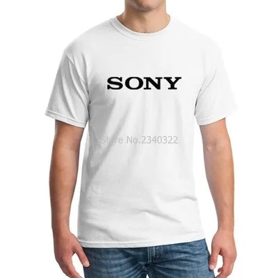 Белый Это цифровая камера сплошной Цвет SONY Футболка мужская женская хлопковая футболка с короткими рукавами - Цвет: Белый