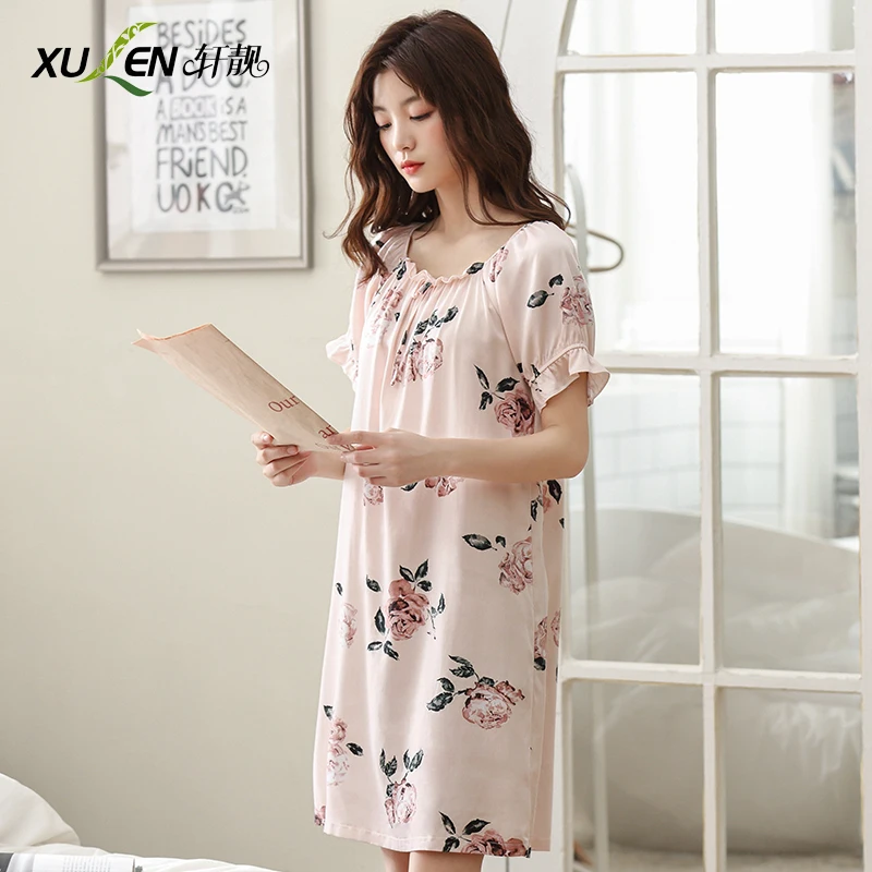 Для женщин сладкий сон платье хлопок трусы и ночные сорочки Главная lounge