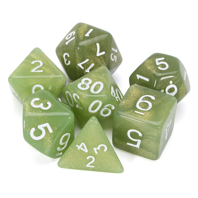 Настольные игры многогранные игральные кости RPG DND Pathfinder 42 шт. многогранные игральные кости+ 6 игральных костей мешочек настольная игра для вечеринок Обучающие проекты