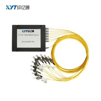 4pcslot 8ch dwdm mux demux single fiber lc upc connector ems free shipping