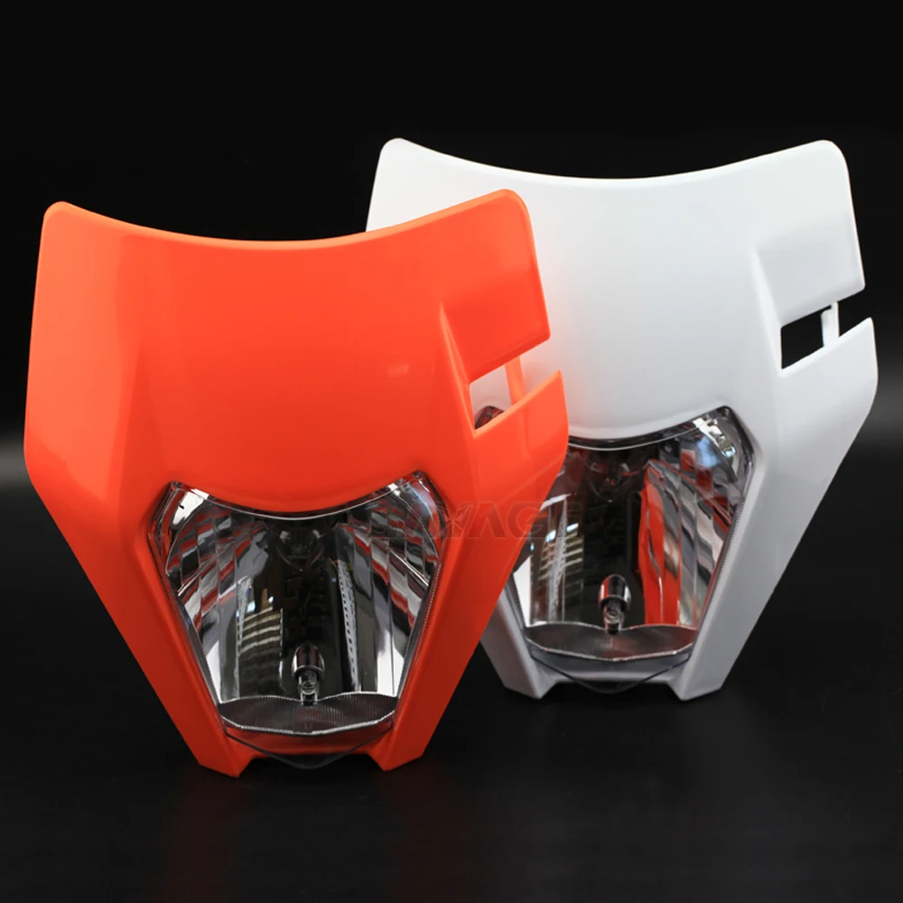 Маска на фару фары в сборе для XC-W 125 150 200 250 300 450 500/ XCF-W 350 Аксессуары мотоциклов 12В