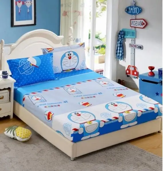 Wholesale sheets fitted bed sheet elastic mattress cover linen bedspread polyester cotton single twin full queen | Дом и сад