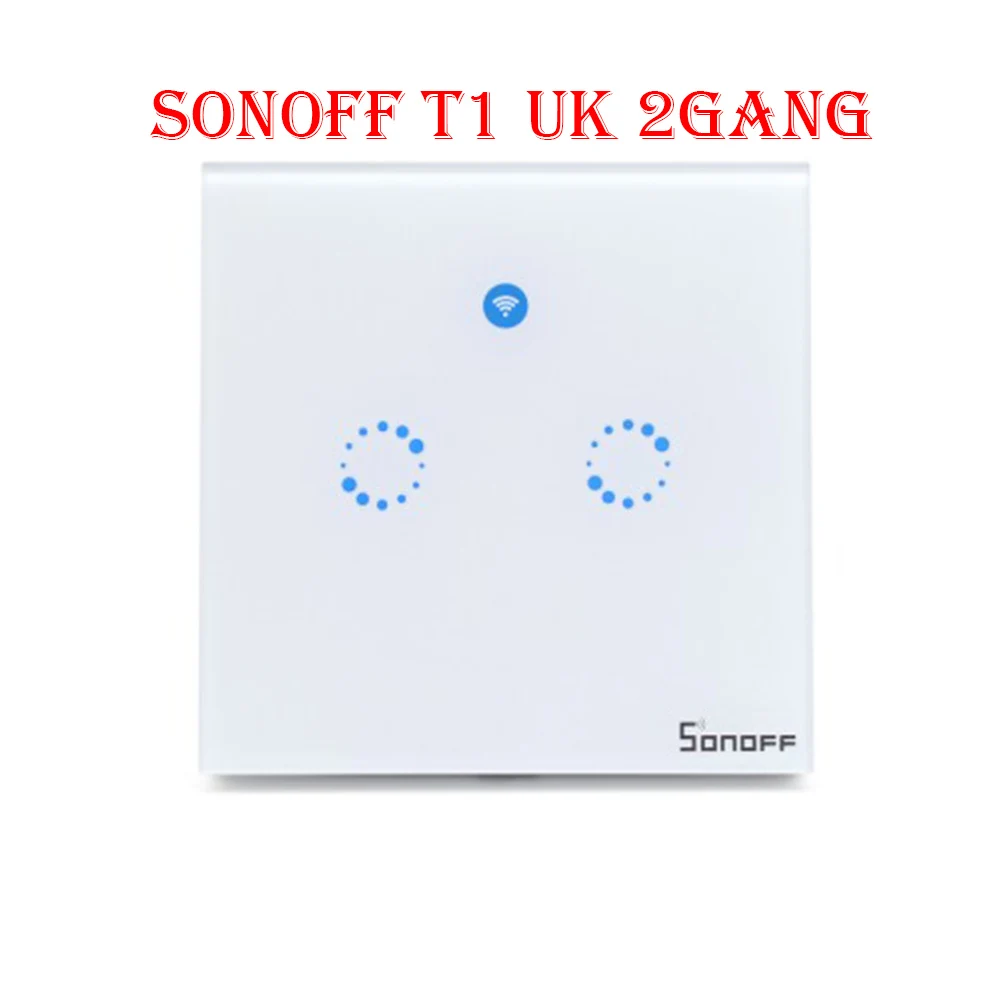 Умный дом Sonoff T1 США Великобритания ЕС с Google Home Alexa Wi Fi RF/APP/сенсорное управление