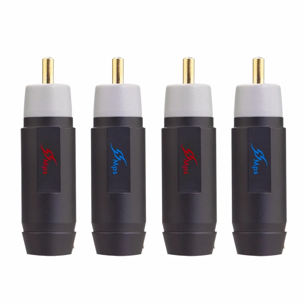 

Разъем RCA для CD DVD усилителя, позолоченный/родиевый