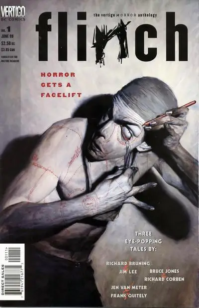 Flinch Horror Comcis плакат декоративный DIY настенный холст живопись наклейки домашние