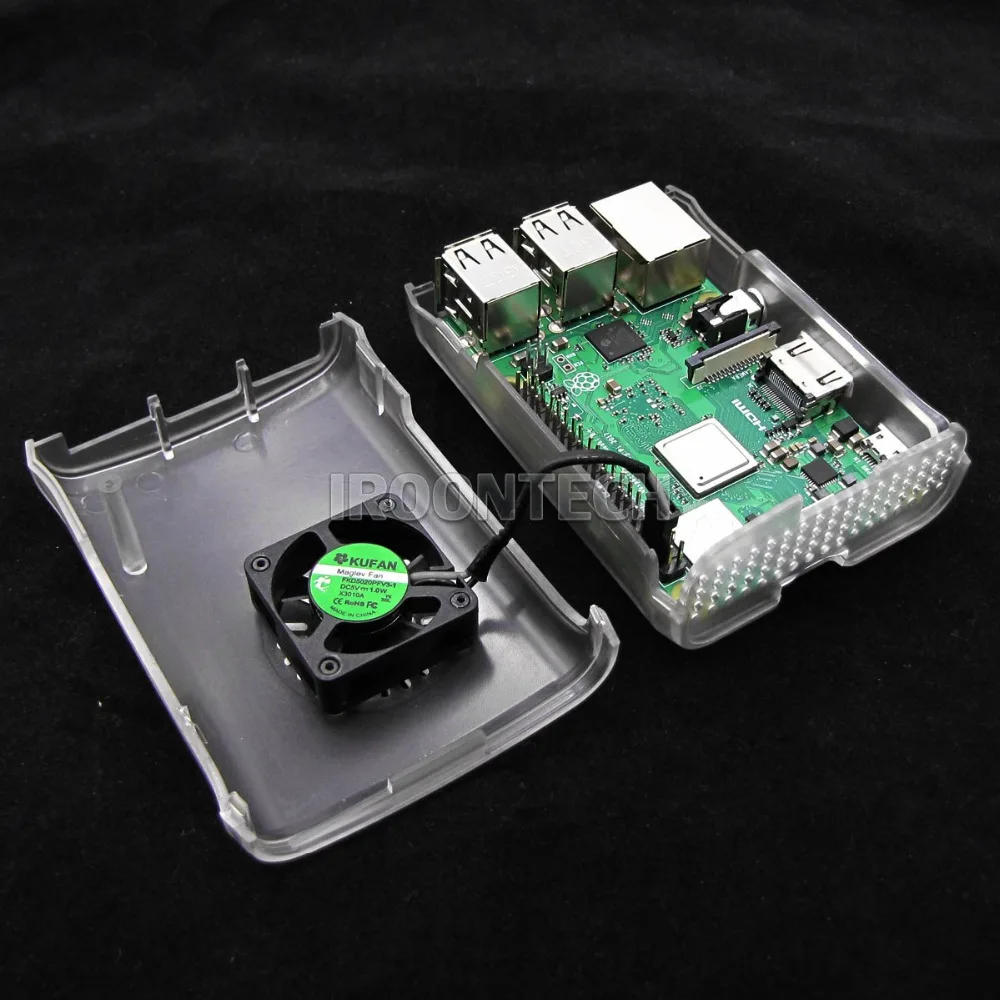 Чехол G3: Raspberry PI 3 Модель B прозрачный чехол Корпус ABS Пластик коробка для 2 и +|case