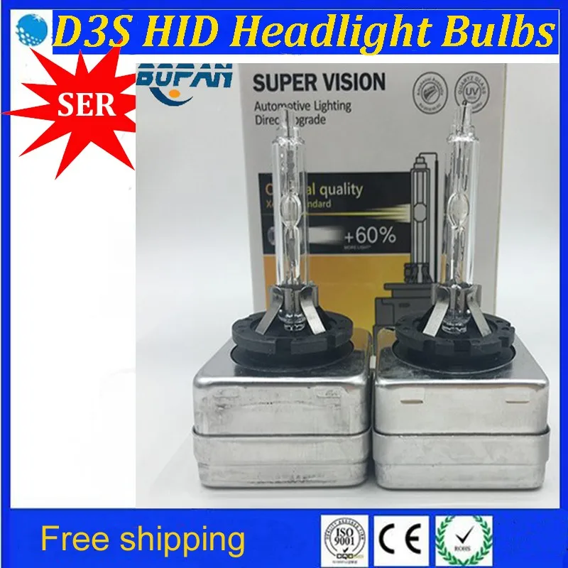 Бесплатная доставка HID D1S фары замена 35 Вт 12 В d1s Ксеноновые лампы hid 4300K 6000K 8000K 10000K |