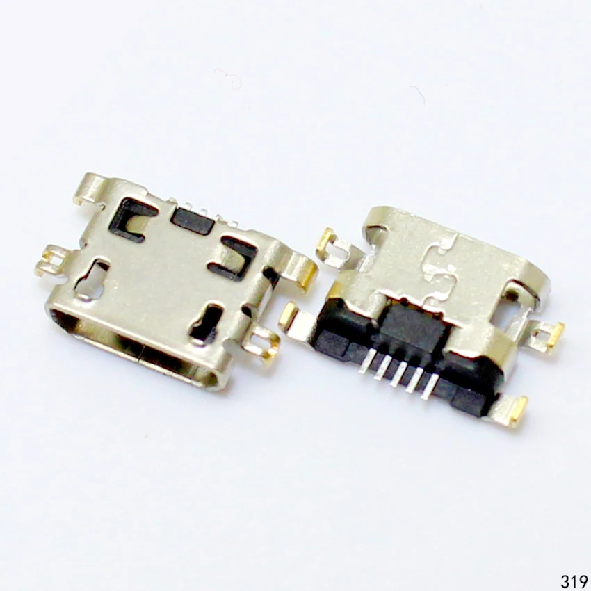 2 шт. 100 новинка для Huawei/Lenovo/OPPO/ZTE/... Разъем Micro USB зарядки | Мобильные телефоны и
