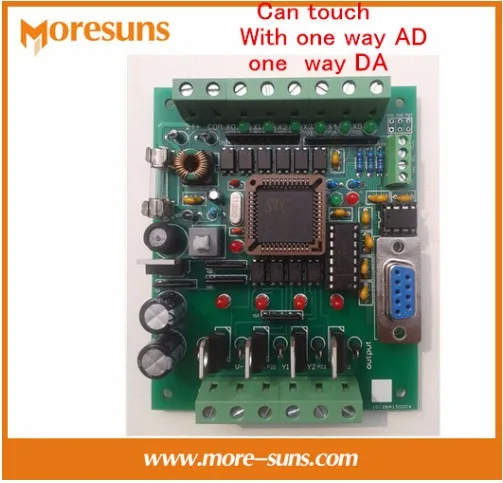 Плата управления программируемым ПЛК плата с выходом транзисторов FX1N FX2N 10MR AD DA PLC