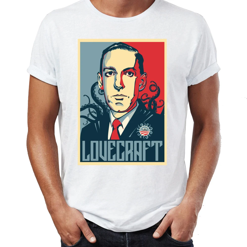 Мужская футболка Lovecraft R'lyeh Park The Call of Cthulhu ужас Хэллоуин художественное