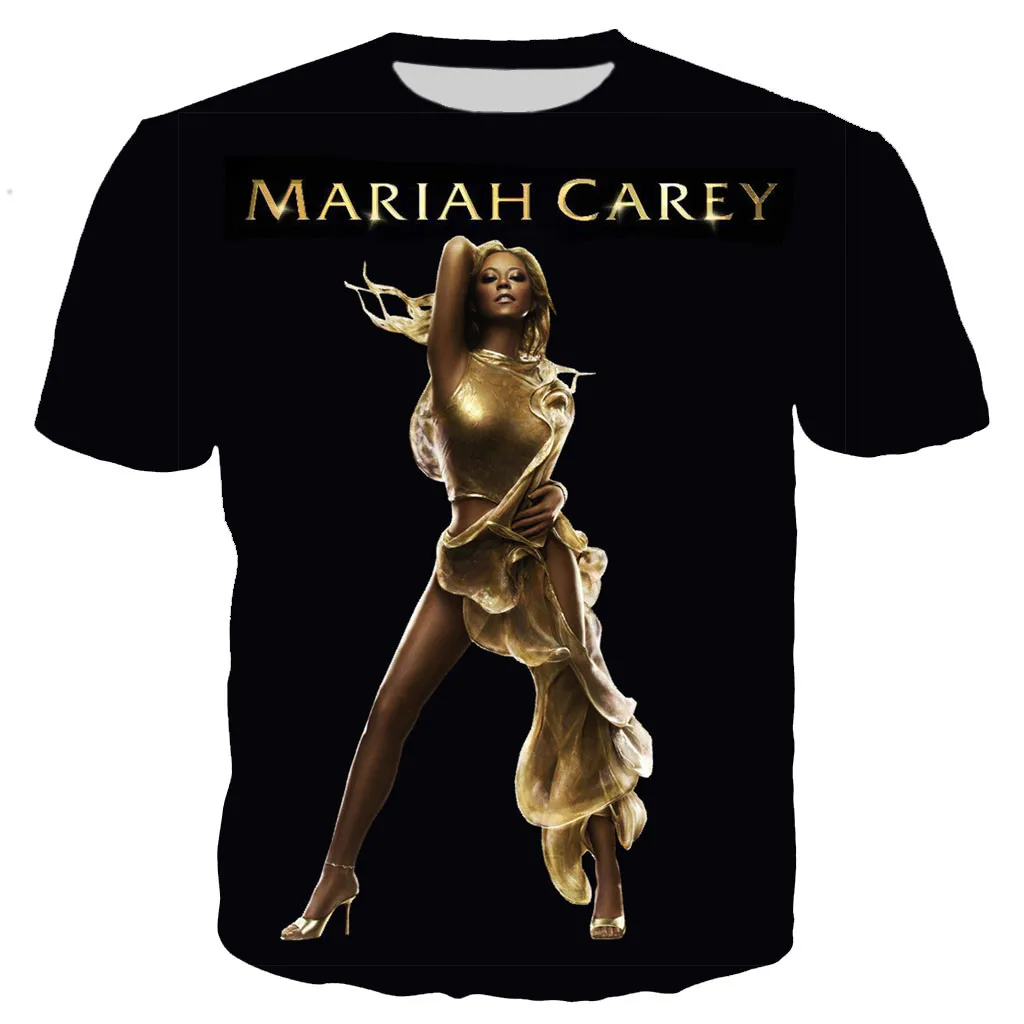 Новая модная футболка Mariah Carey в стиле хип хоп для мужчин и женщин с 3D принтом новые