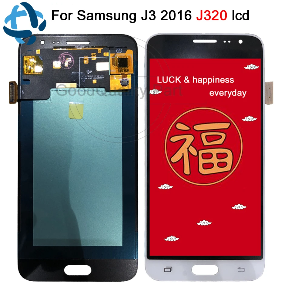 AMOLED 5 0 &quotдля SAMSUNG J3 2016 дисплей ЖК сенсорный экран дигитайзер Замена для J320 J320F J320M