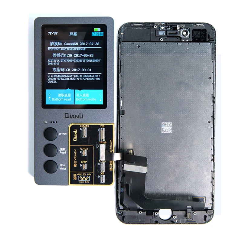 QianLi ICopy программист электронная лампа для iphone сенсор вибратор чип инструмент
