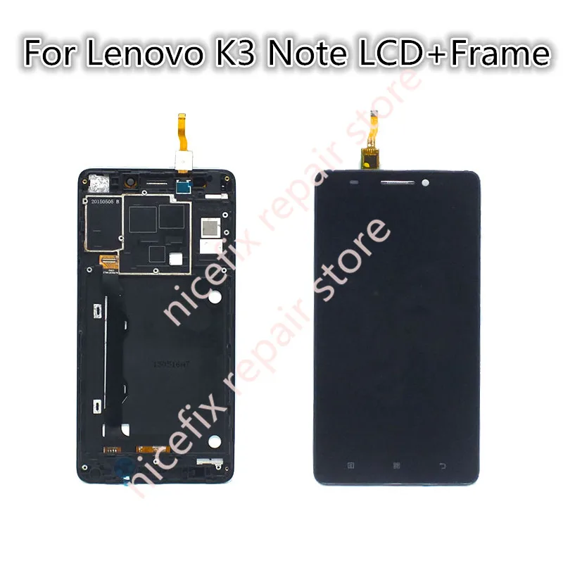 Для Lenovo K50-T5 K3 Note K50-t3s полный сенсорный экран дигитайзер панель датчик + ЖК-дисплей