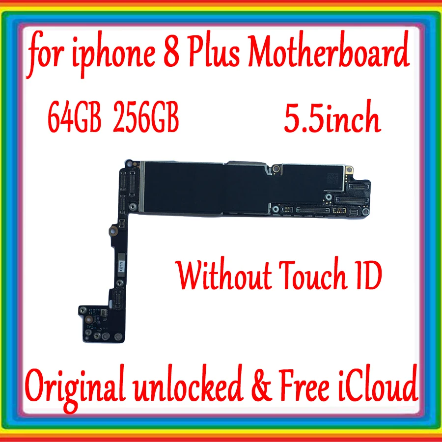 Оригинальная 64 Гб 256 8 P материнская плата для iphone Plus Полная разблокировка с/без Touch