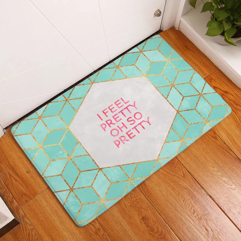 Monily скандинавские водонепроницаемые Противоскользящие коврики с якорем