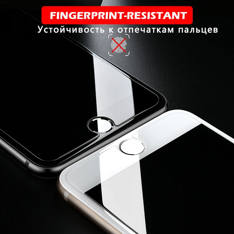 Защитное закаленное стекло для iphone 6 7 5 s se 6s 8 plus x XS max XR экрана на | Мобильные