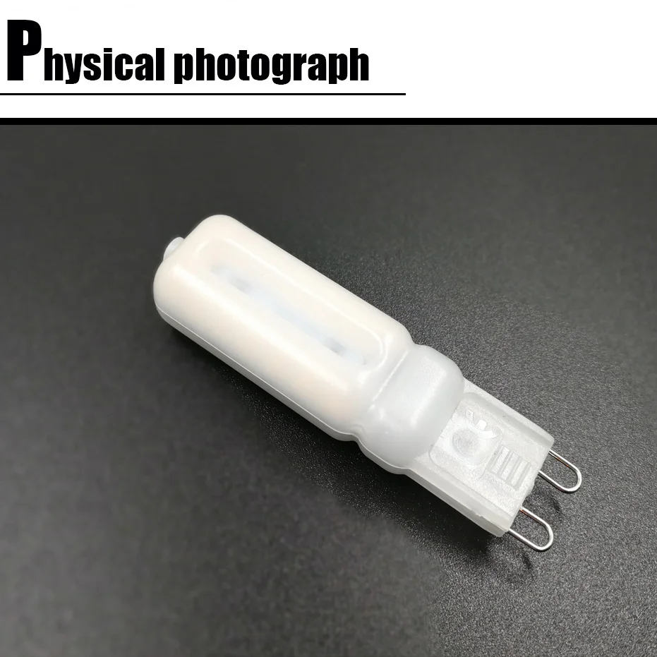 Светодиодная лампочка G9 SMD2835 для хрустальной люстры сменная галогенсветильник