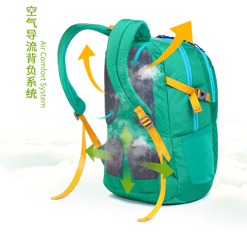 30 л походный рюкзак Naturehike, походный рюкзак для мужчин и женщин, школьная сумка