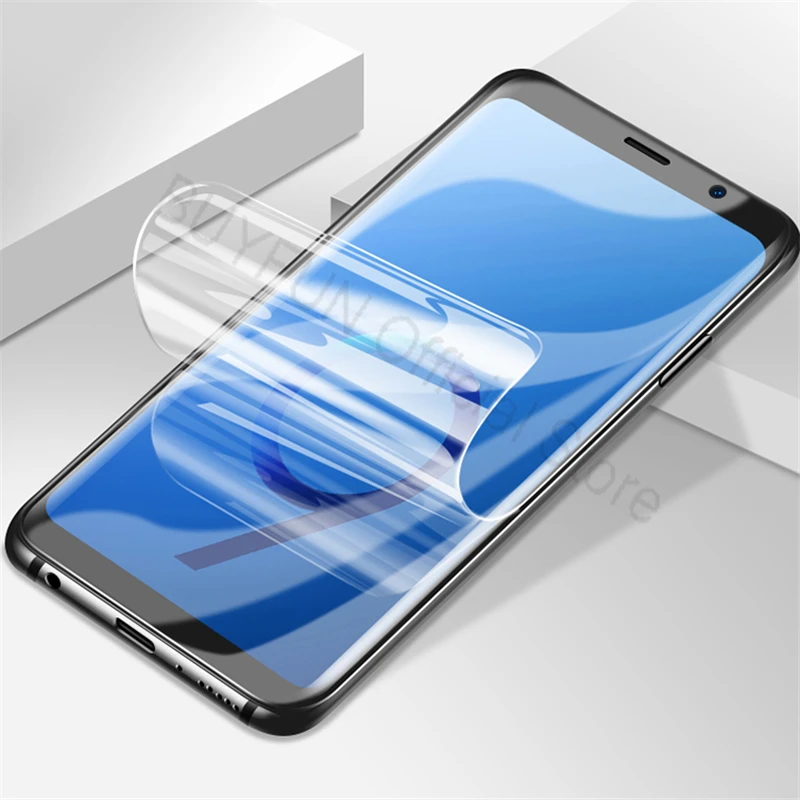Полноэкранная пленка для Samsung Galaxy S9 изогнутая мягкая s8 S7 S6 plus Edge Передняя защитная