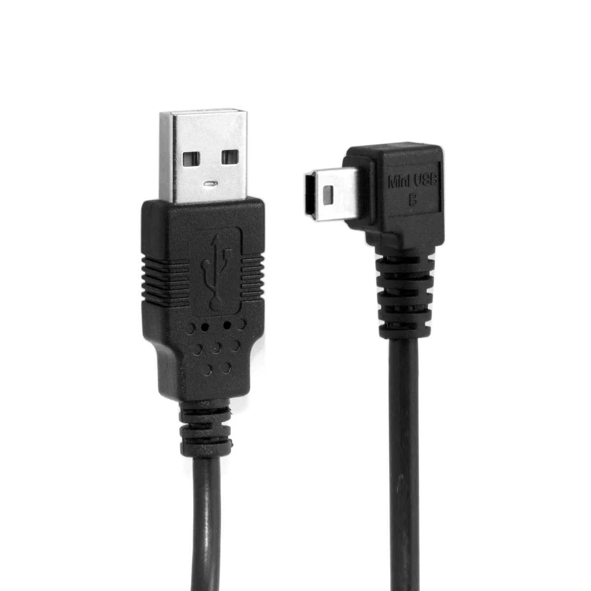 Кабель для передачи данных Chenyang с левым углом 90 градусов 0 5 м USB 2 папа на Mini 5Pin Тип