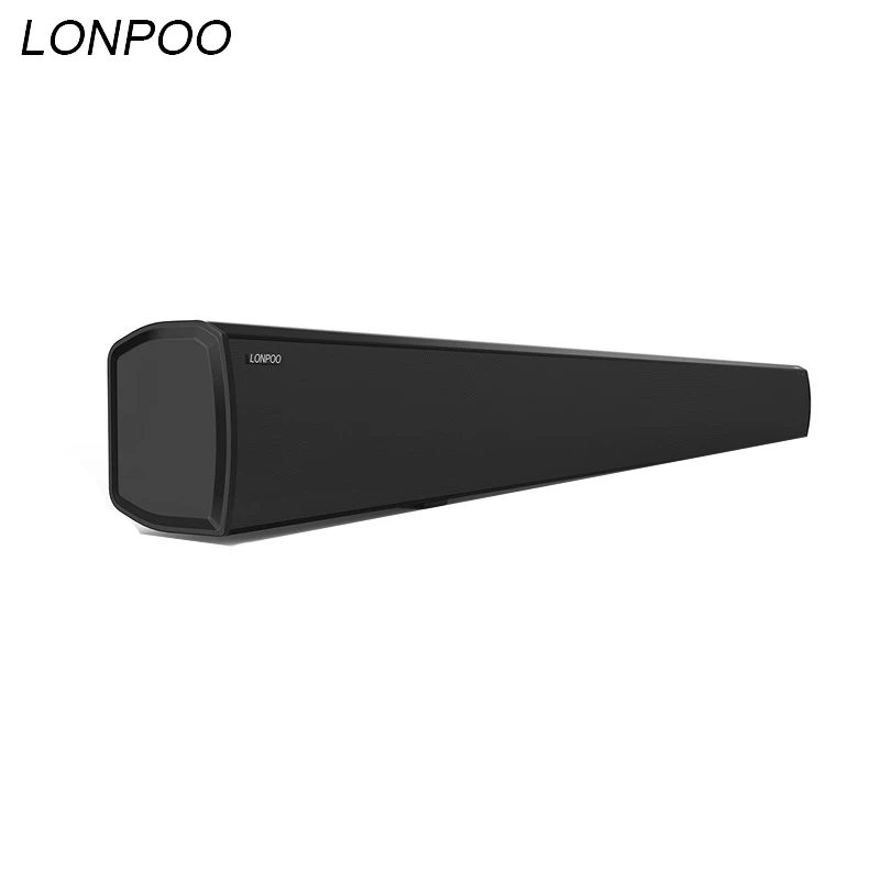 LONPOO Bluetooth динамик 40 Вт ТВ Саундбар беспроводная звуковая система объемного
