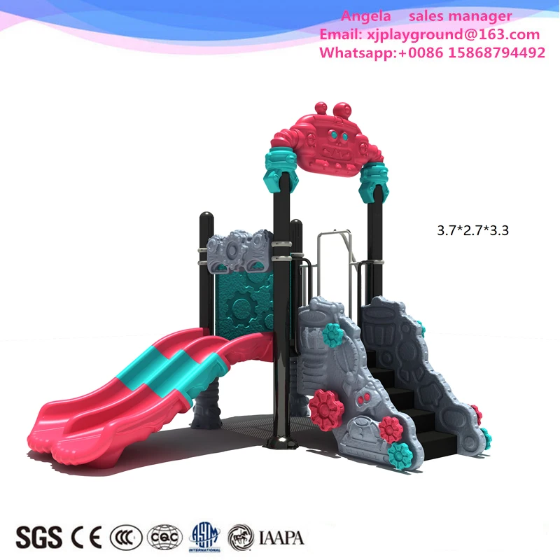 

2017 New Style Small Plastic Slide For Private Residence