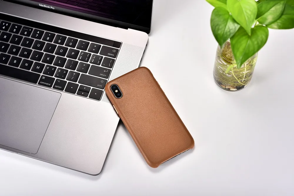 Чехол для телефона из натуральной кожи для iPhone XS Max XR Ретро винтажная бизнес задняя крышка ультра тонкий чехол для iPhone XR оболочка