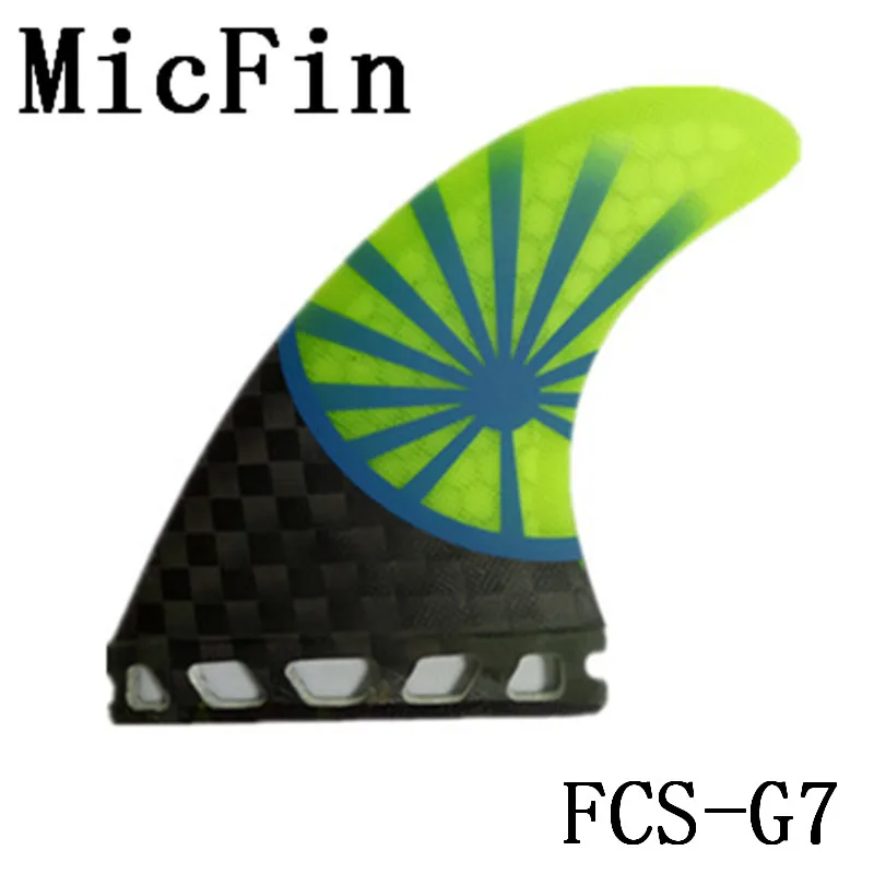 2017 G7 ласты для серфинга из стекловолокна Бамбуковый материал fot доски (3pcs set)