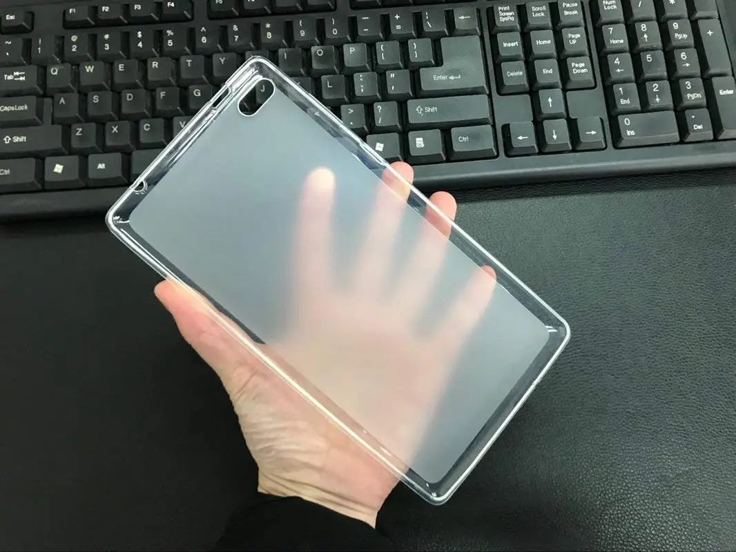 Мягкий прозрачный чехол для планшета из ТПУ Lenovo Tab 4 7 Essential TB 7304 1 5 8 дюймов|Чехлы
