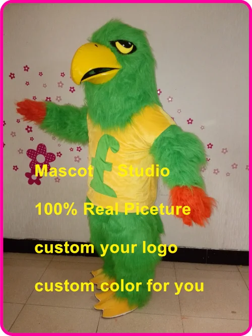 Зеленый Сокол искусственный зелёный ястреб оригинальный карнавальный костюм 41377