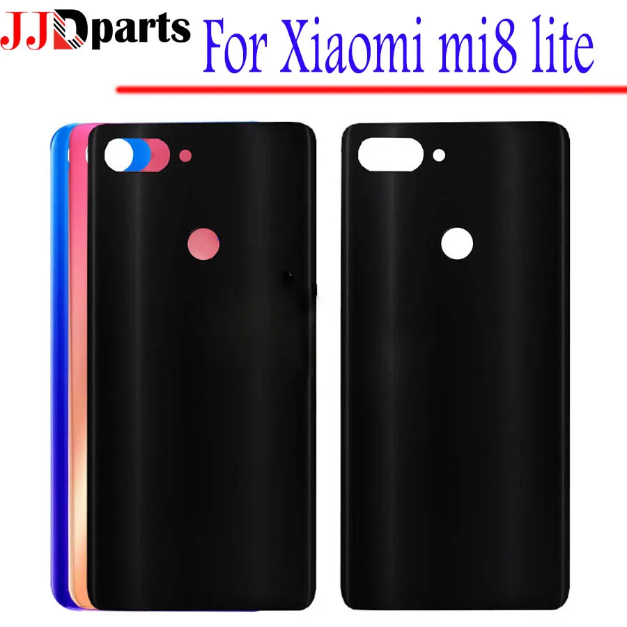 Крышка батарейного отсека для Xiaomi Mi 8 сменная крышка Mi8 Pro Задняя стеклянная