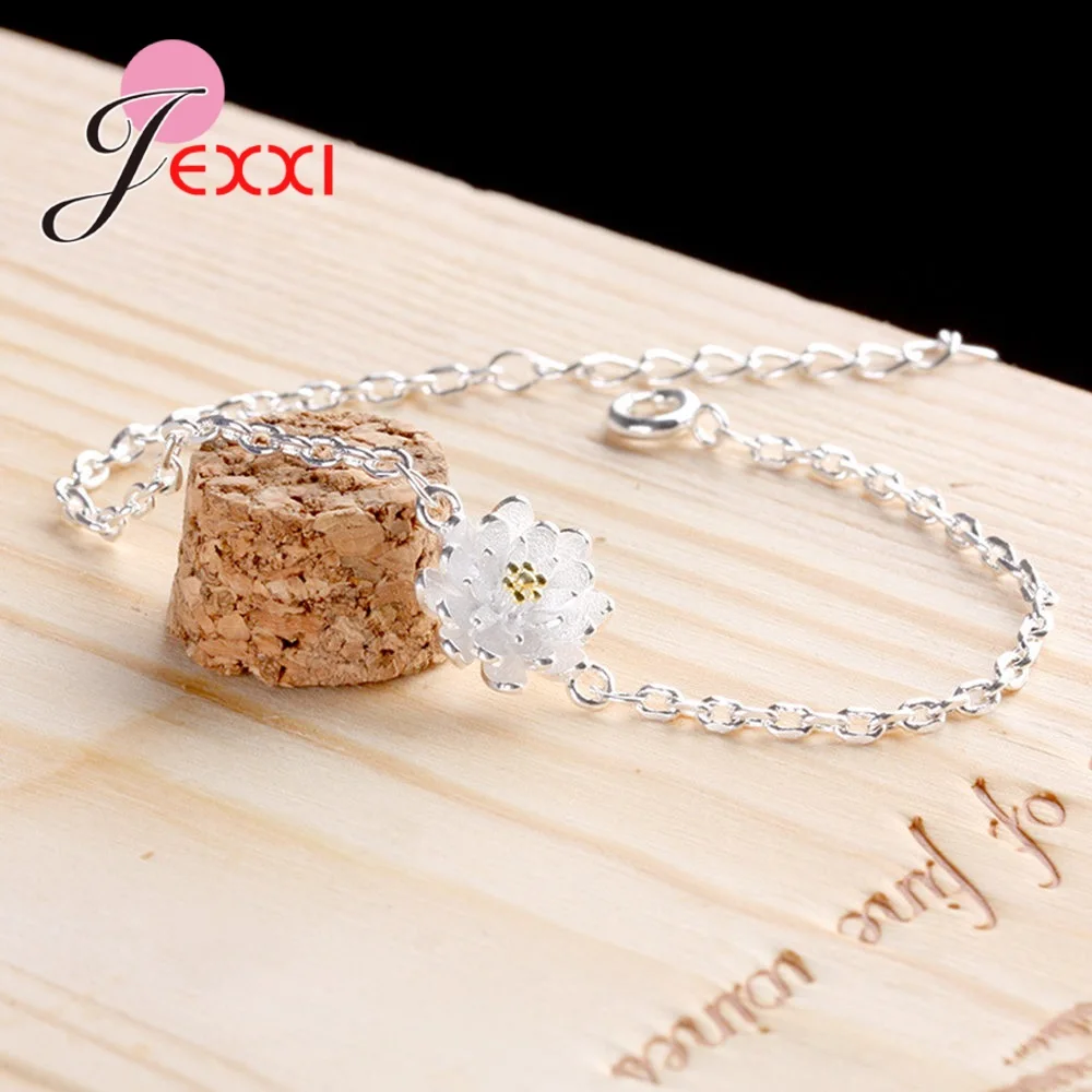

Factory Direct Sale Newest Korean Fashion Style Lotus Shape Bracelet Super Nice Female Jewelry For Dance/Party/Date/Wedding