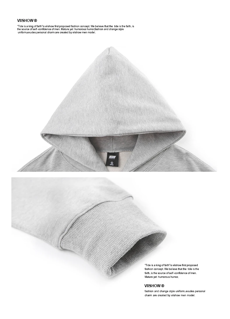 VIISHOW уличная Мужская толстовка, бренд Sudaderas Para Hombre,, лоскутные толстовки, мужские толстовки, Felpa Uomo, мужские толстовки WD1033191