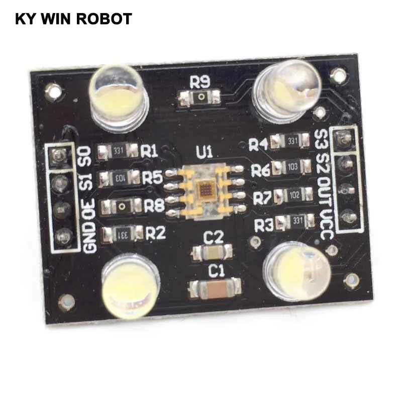 Датчик распознавания цвета TCS230 TCS3200 модуль для Arduino|sensor color|sensor sensorsensor module |