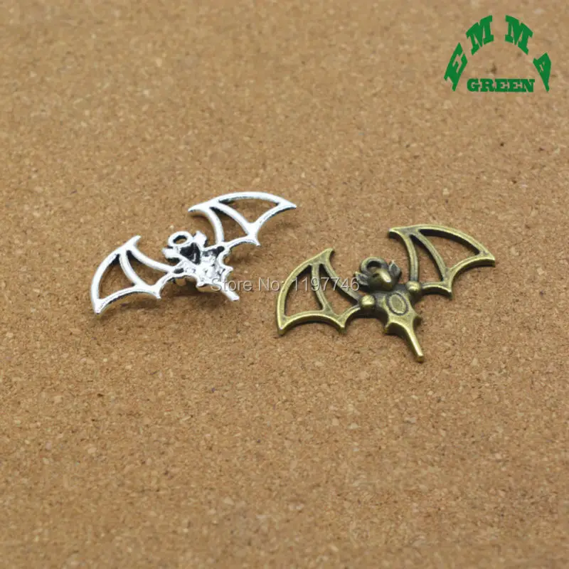 10 шт. Женские Подвески в виде летучей мыши 22 х33х4 мм |