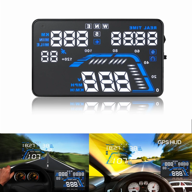 

Multifunction 5.5'' HUD Head Up Display for Kia Forte sportage Rio Soul Opirus sorento borrego sedona Rondo K3 K5 K7 Rio5 Ray