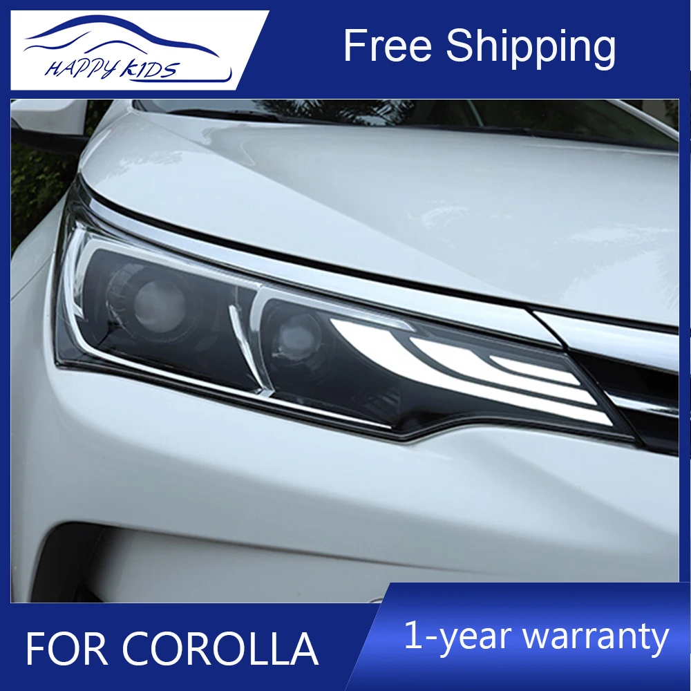 Автомобильный Стайлинг для новых Corolla Атис фары 2018 светодиодный налобный фонарь