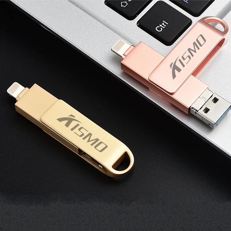USB-флеш-накопитель Kismo USB 3 0 OTG для iPhone X 8 7 6 Plus | Компьютеры и офис