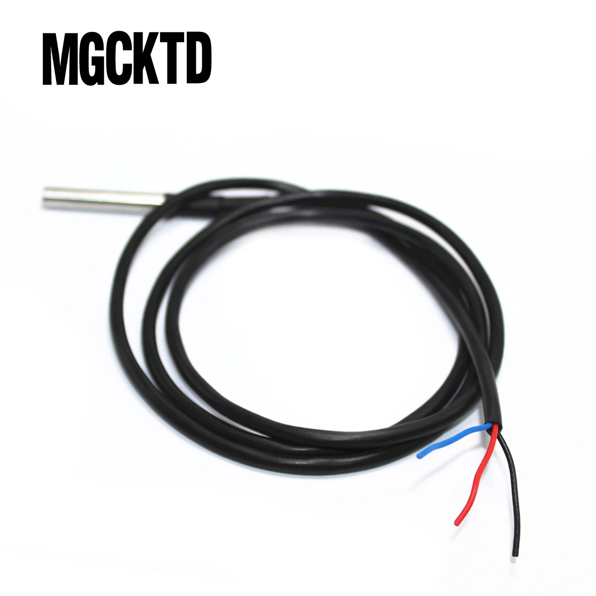 

Водонепроницаемый датчик температуры с посылка из нержавеющей стали DS18B20, датчик температуры DS18b20, 10 шт.