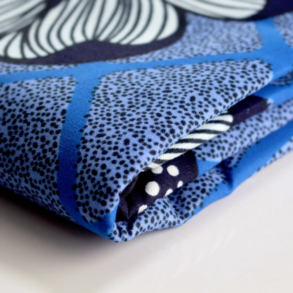 Модный воск из 100% хлопка для вечеринки в Анкаре 6 ярдов/партия|Хлопчатобумажных