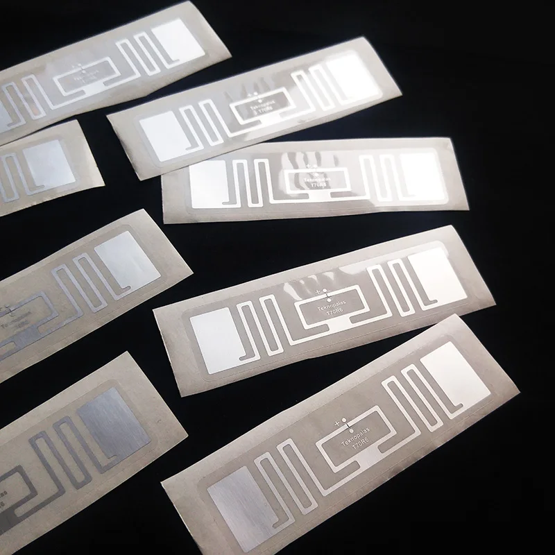Наклейки RFID UHF метки с влажной инкрустацией упаковка из 1000 шт. можно наклеить на